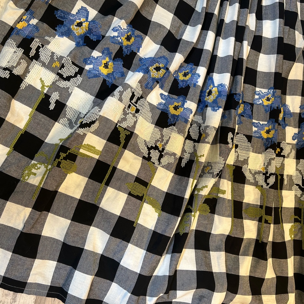 Anthropologie Verb by Pallavi Singhee Gingham Halter Dress - Picture 10 of 16